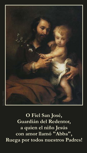 Father's Day Prayer Card *SPANISH*